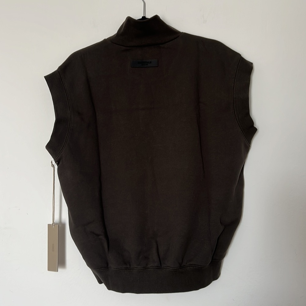 Fear of God Essentials mock neck sweatshirt vest - Picture 7 of 7
